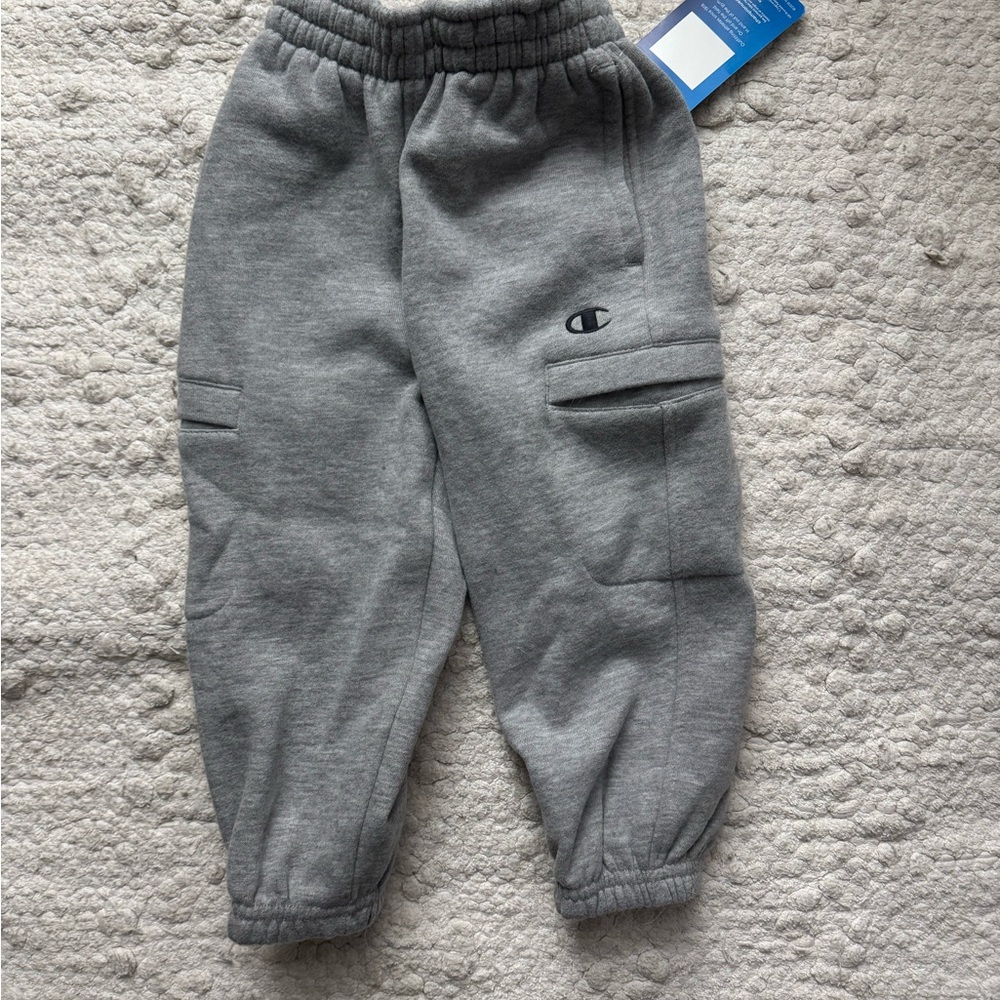 Champion Kids Gray Joggers with Pockets